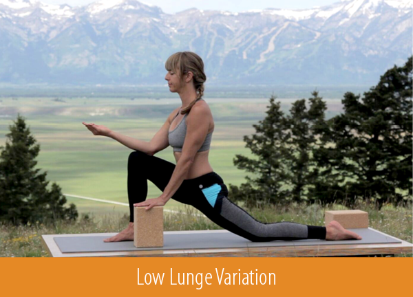 runner practices low lunge pose - yogatoday