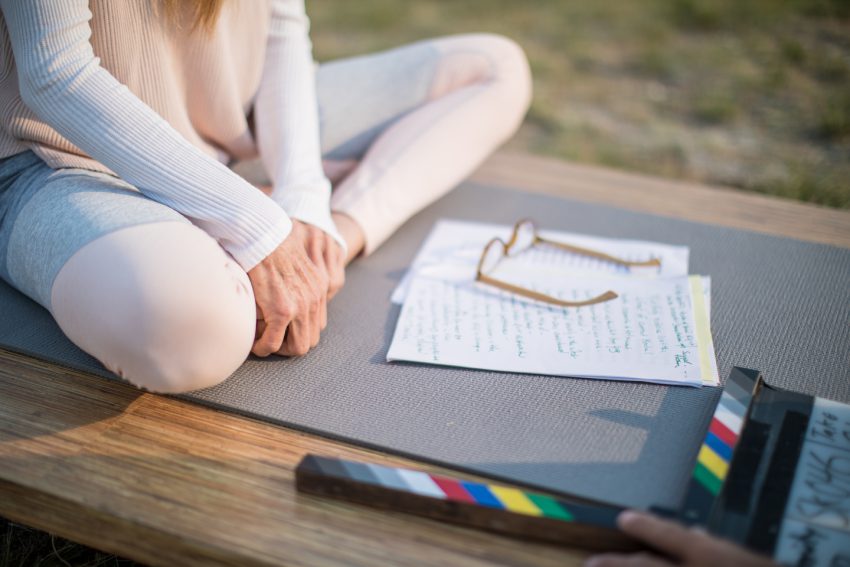 a yogi journals outdoors